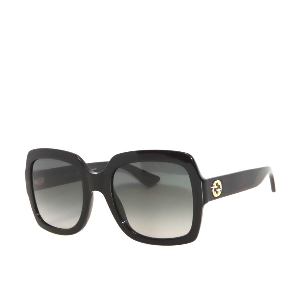 Gucci GG0036SN 001 Black Gray Gradient Sunglasses 0036
